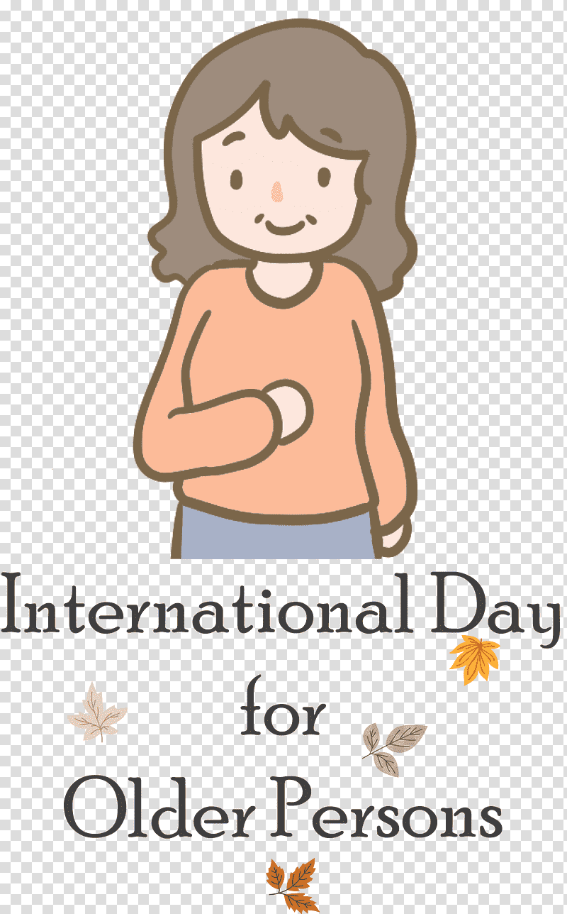 International Day for Older Persons International Day of Older Persons, Cartoon, Logo, Clothing, Character, Kimono, Fashion transparent background PNG clipart
