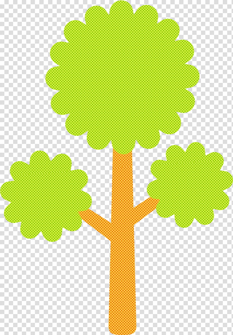 green leaf tree symbol plant, Abstract Tree, Cartoon Tree, Plant Stem transparent background PNG clipart