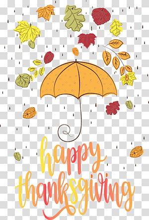 Maple leaf, Happy Thanksgiving 
, Autumn, Fall, Watercolor, Paint, Wet Ink,  Cartoon transparent background PNG clipart thumbnail