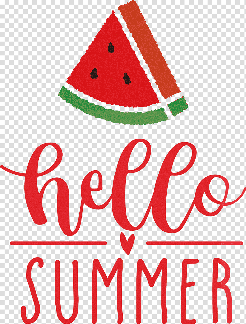 Hello Summer, Logo, Line, Meter, Christmas Day, Fruit, Melon transparent background PNG clipart