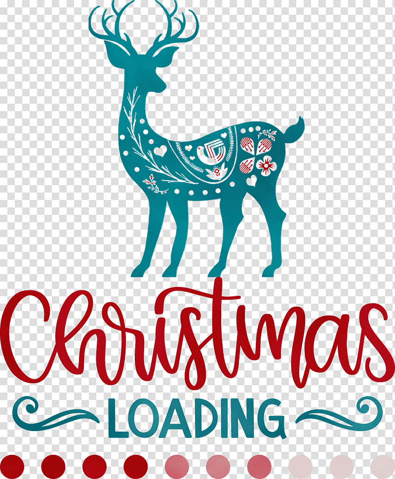 Reindeer, Christmas Loading, Christmas , Watercolor, Paint, Wet Ink, Logo transparent background PNG clipart