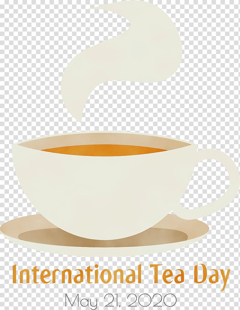 Coffee cup, International Tea Day, Watercolor, Paint, Wet Ink, Earl Grey Tea, White Coffee, Espresso transparent background PNG clipart