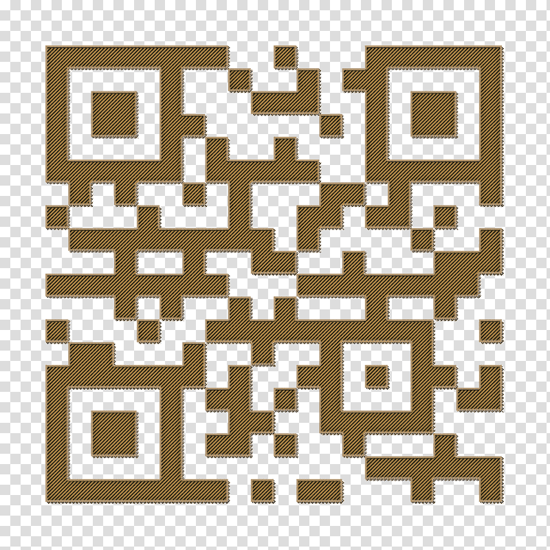 Qr code icon Shopping Line Icons icon, Barcode Scanner, Data, Scanner, Mobile Device, Icon Design transparent background PNG clipart