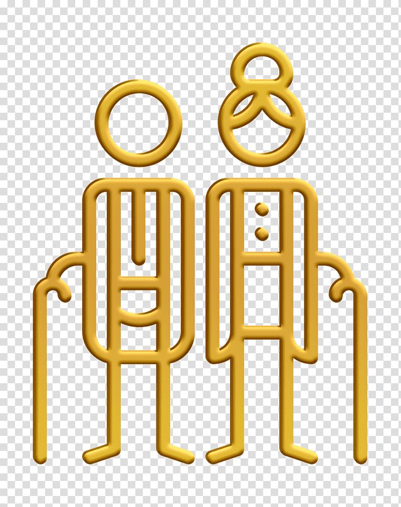 Family icon Grandparents icon, Quality Of Life, Audiology, Meter, Presbycusis, Psychologist, Hearing transparent background PNG clipart