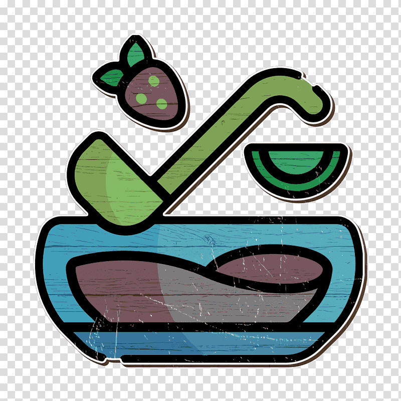 Night Party icon Punch icon Punch bowl icon, blue and green frog illustration, Poetry, Reading, National Poetry Month, Impossible Happenings, Poetic Devices, Teacher transparent background PNG clipart