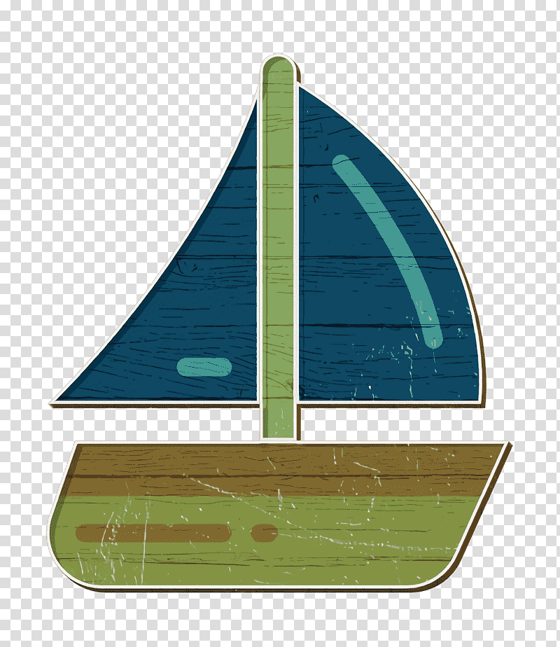 Boat icon Yatch icon Sport icon, M083vt, Angle, Green, Wood, Watercraft, Scow transparent background PNG clipart