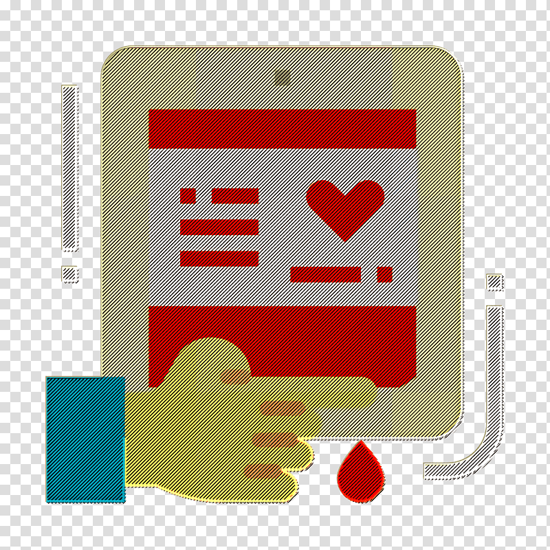 Blood test icon Healthy icon Sugar blood level icon, Meter, Heart, M095 transparent background PNG clipart