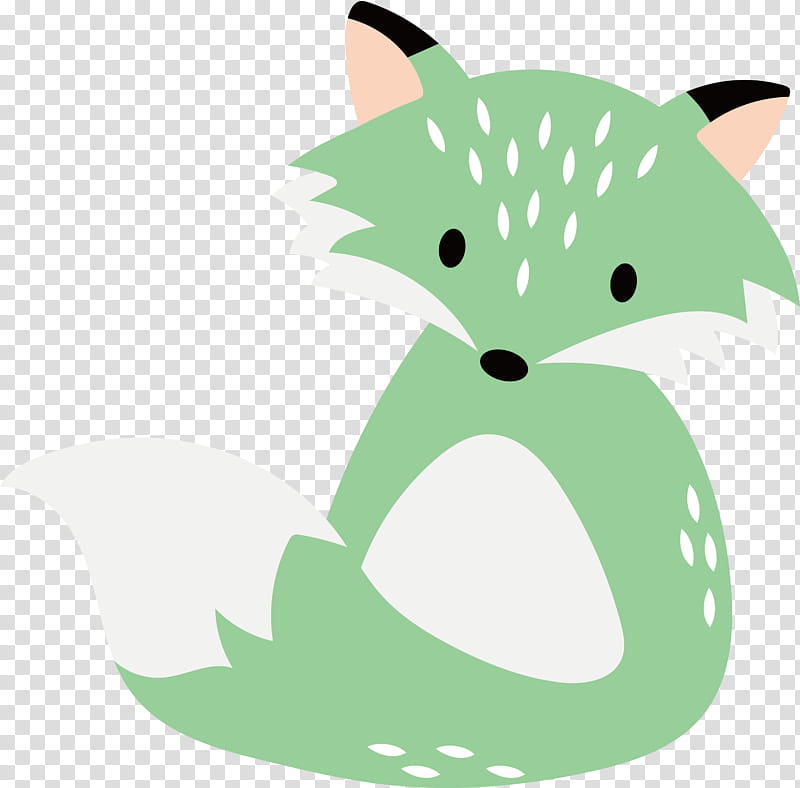 whiskers cat cartoon dog character, Green, Tail, Mtree, Leaf transparent background PNG clipart