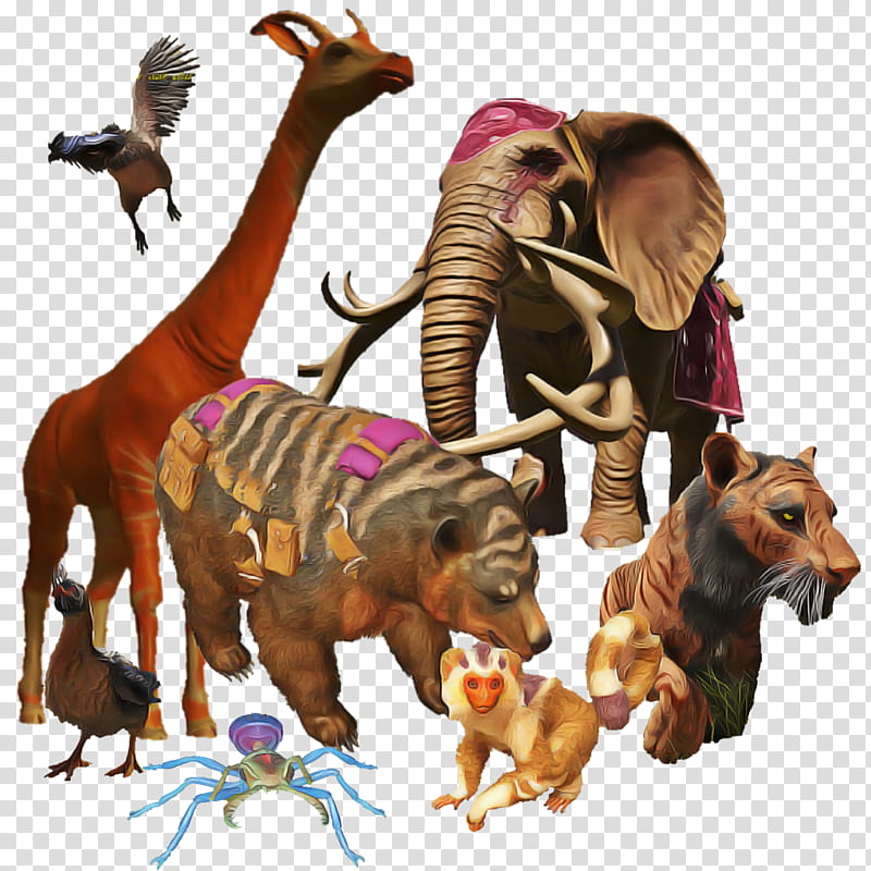 Elephant, Tiger, Lion, Elephants, Blog, Rabbit, Wildlife, Drawing transparent background PNG clipart
