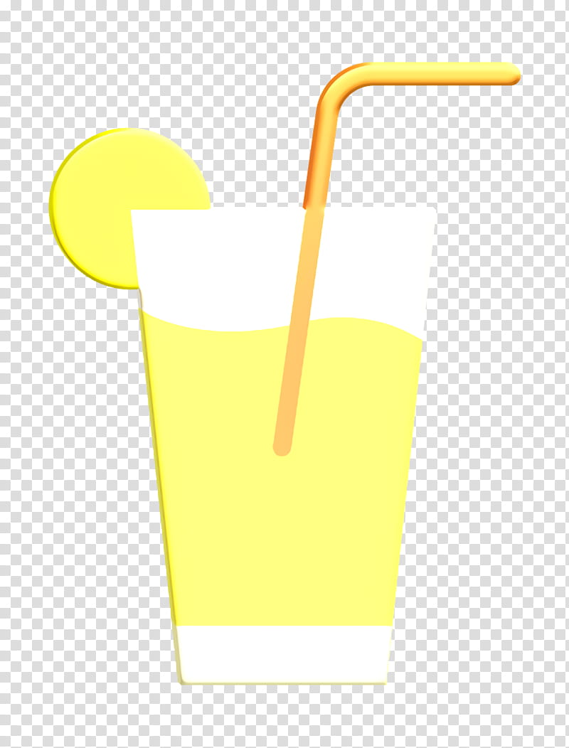 Summer icon Lemonade icon Soda icon, Orange Juice, Harvey Wallbanger, Nonalcoholic Drink, Orange Drink, Yellow, Meter, Drink Industry transparent background PNG clipart