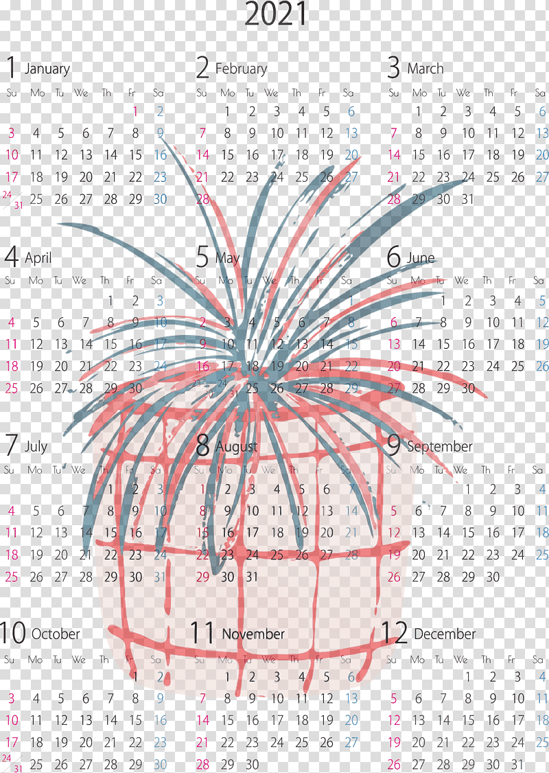 drawing /m/02csf calendar system meter font, 2021 Yearly Calendar, Watercolor, Paint, Wet Ink, M02csf, Line transparent background PNG clipart