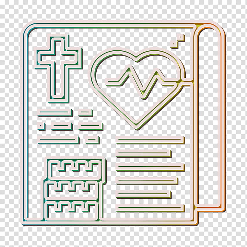 Alternative Medicine icon Medical record icon, Line, Rectangle transparent background PNG clipart