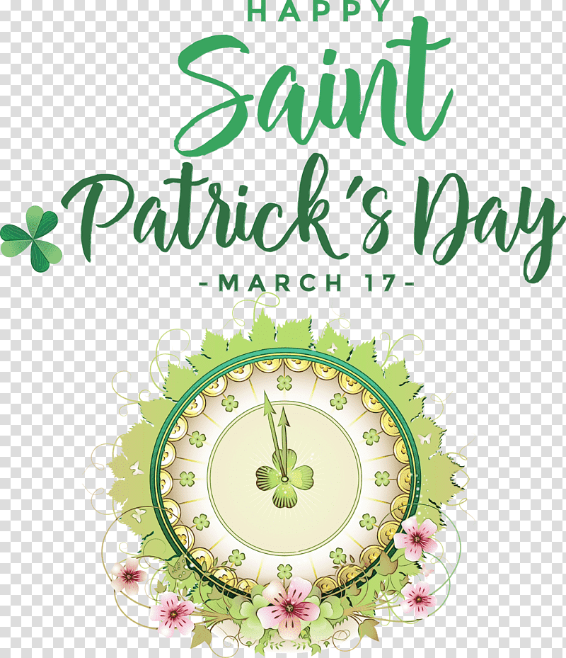 Saint Patrick's Day, St Patricks Day, Watercolor, Paint, Wet Ink, Saint Patricks Day, Shamrock transparent background PNG clipart