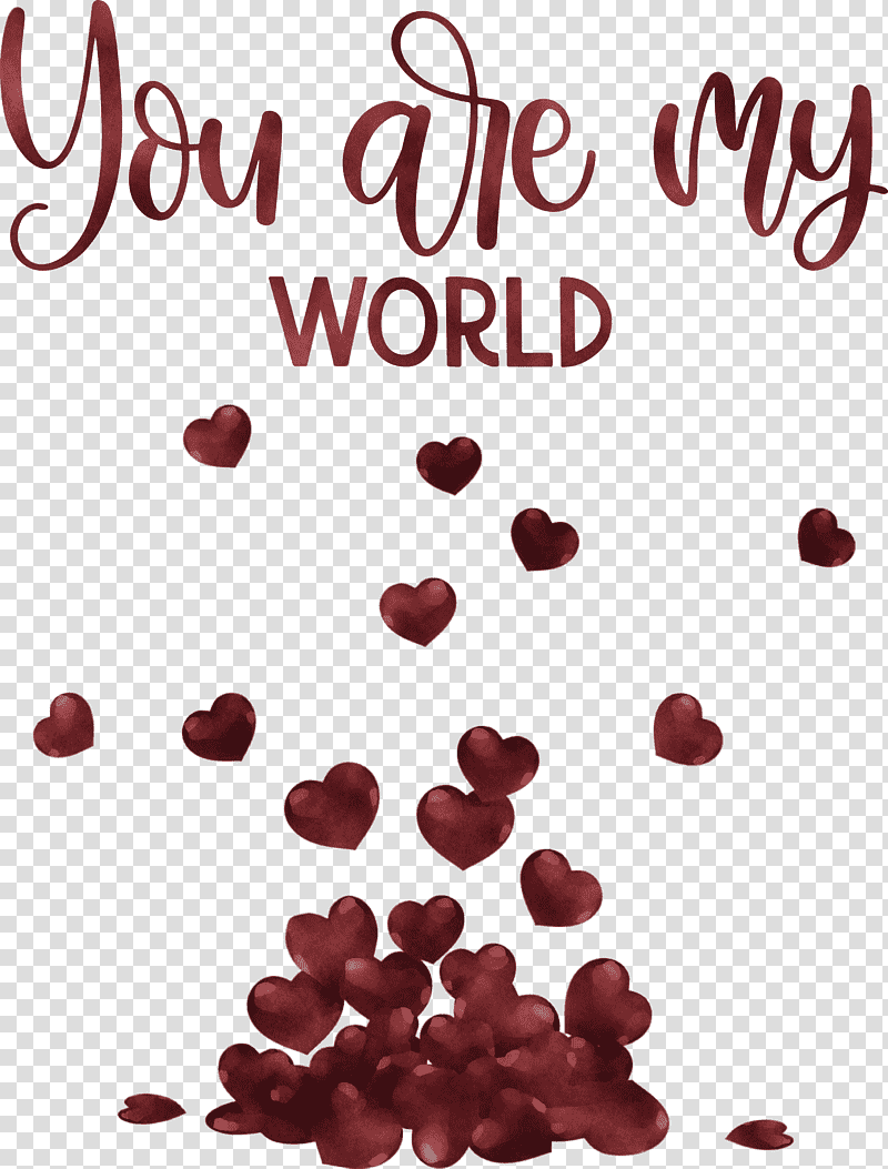 You Are My World Valentine Valentines, Heart, Valentines Day, Heart Valentines Day Journal Notebook My Heart, Heart Balloons, Day Heart Valentines Day transparent background PNG clipart