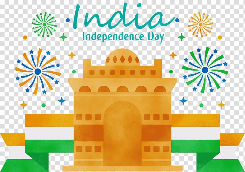 Indian Independence Day, Watercolor, Paint, Wet Ink, Republic Day, January 26, Drawing transparent background PNG clipart