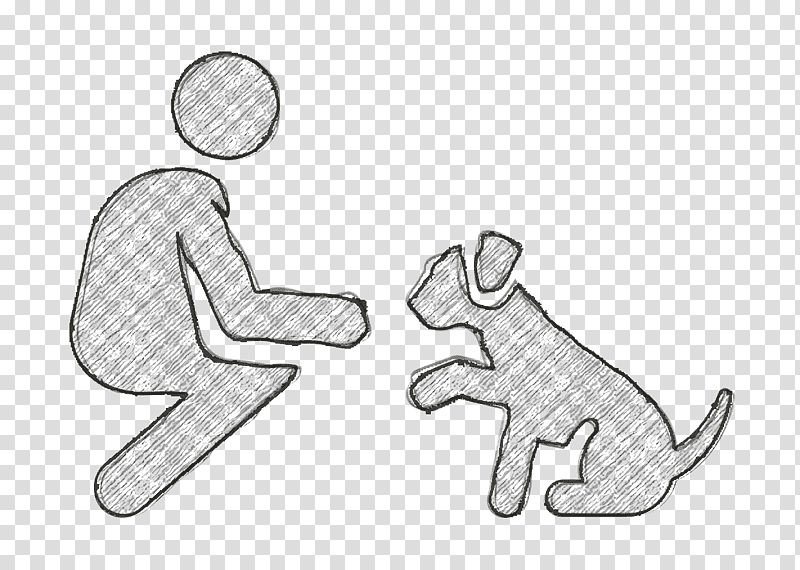 Dog training icon Dog training pictograms icon Dog icon, Meter, Line Art, Sports Equipment transparent background PNG clipart