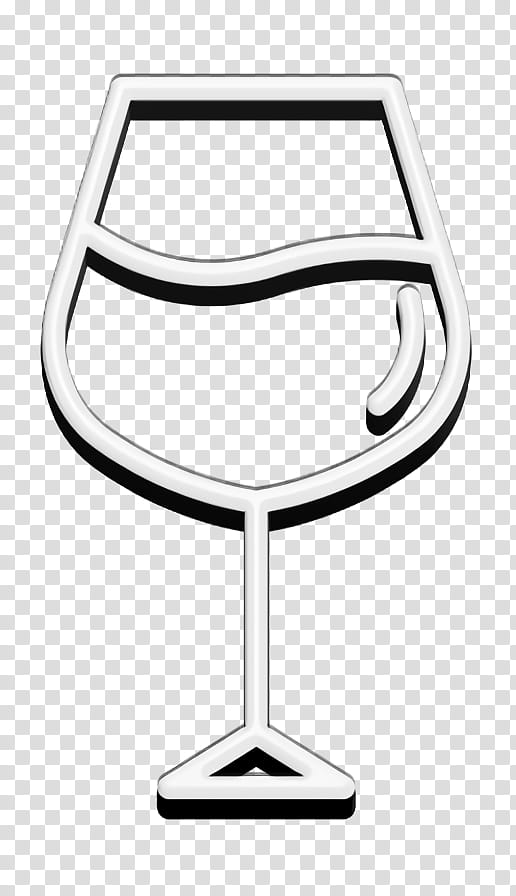 Wine icon Wine glass icon Party icon, Champagne, Champagne Glass, Meter, Black And White
, Stemware, Line, Table transparent background PNG clipart