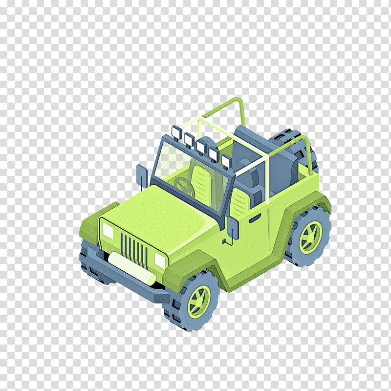 jeep car off-road vehicle model car, Offroad Vehicle, Play Vehicle, Yellow, Offroading transparent background PNG clipart