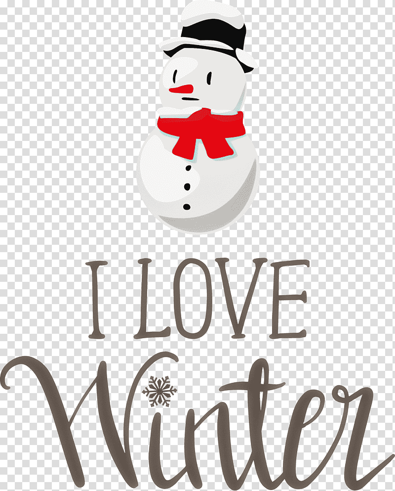 I Love Winter Winter, Winter
, Snowman, Logo, Christmas Ornament, Christmas Day, Christmas Ornament M transparent background PNG clipart