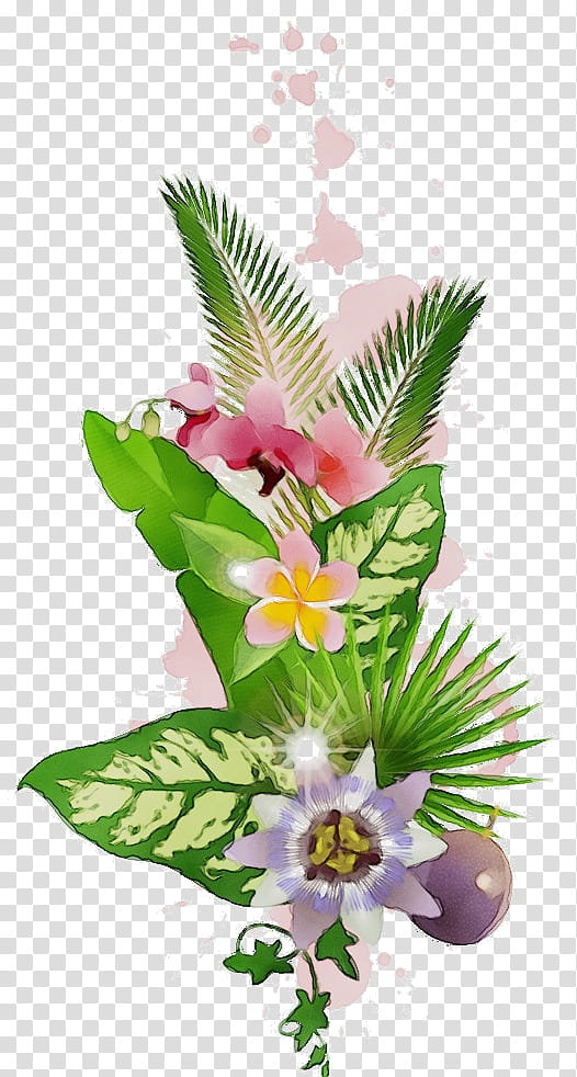 Floral design, Watercolor, Paint, Wet Ink, Cut Flowers, Flower Bouquet, Ikebana, Flowerpot transparent background PNG clipart