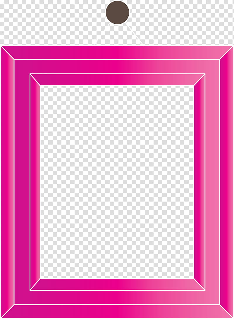 frame frame hanging frame, Frame, Frame, Hanging Frame, Angle, Line, Point, Pink M transparent background PNG clipart