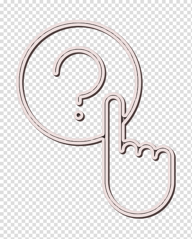 E-learning icon Question icon, Elearning Icon, Meter, Symbol, Jewellery, Human Body transparent background PNG clipart