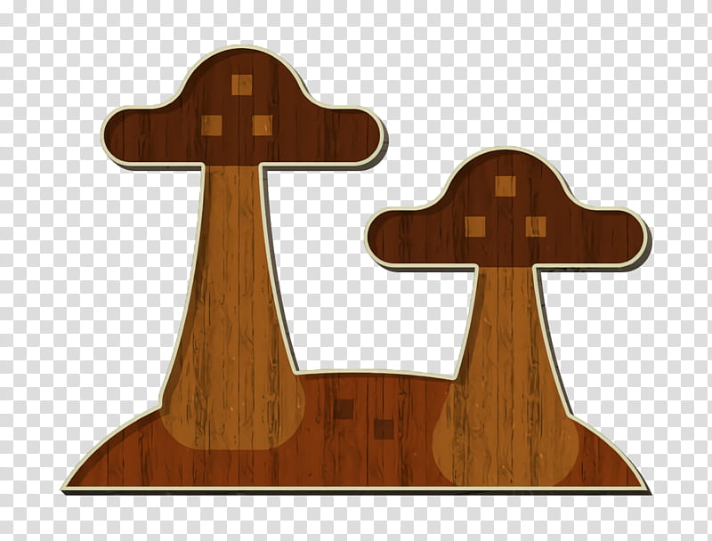 Alternative Medicine icon Mushroom icon, Cross, Wood, Symbol, Religious Item, Woodworking transparent background PNG clipart