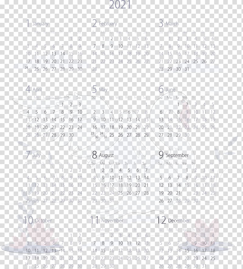 2021 yearly calendar Printable 2021 Yearly Calendar Template 2021 Calendar, Year 2021 Calendar, Calendar System, Calendar Year, Month, Chart Mauspad Mit Kalender, Buddhist Calendar, Leap Year transparent background PNG clipart