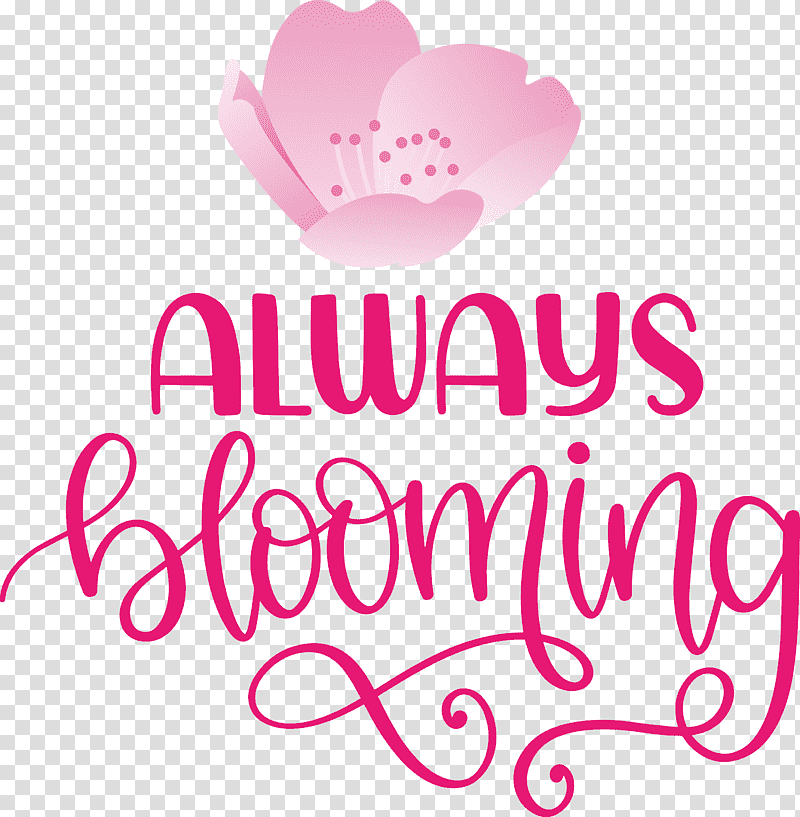 Always Blooming Spring Blooming, Spring
, Logo, Line, Valentines Day, Flower, Text transparent background PNG clipart