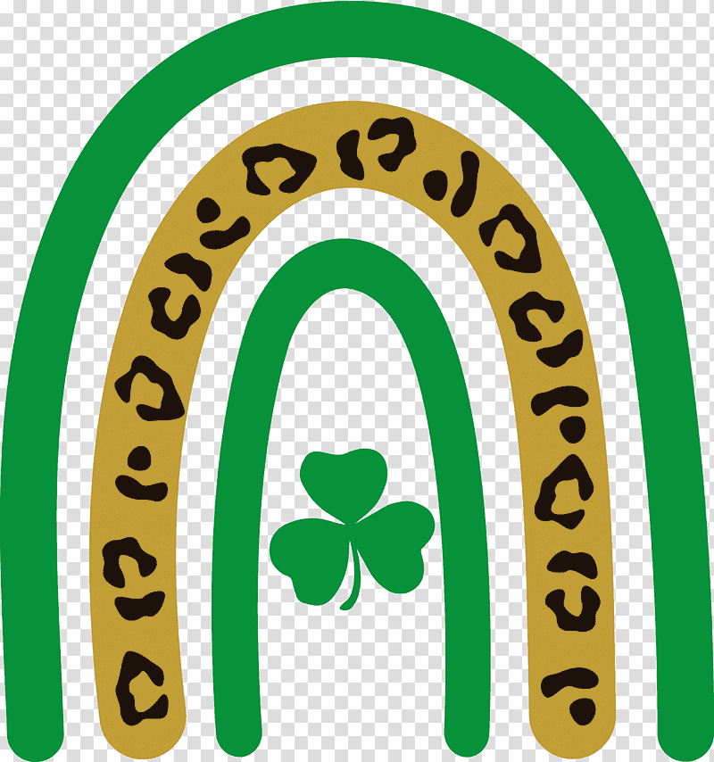 St Patricks Day Rainbow Saint Patrick, Logo, Symbol, Green, Line, Meter, Mathematics transparent background PNG clipart