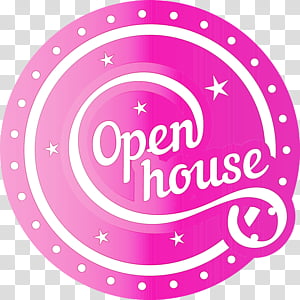 logo lettering text font house, Open Tag, Open House Tag, Watercolor, Paint, Wet Ink, Label transparent background PNG clipart thumbnail