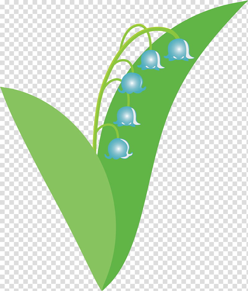 Lily Bell flower, Leaf, Green, Plant, Logo transparent background PNG clipart