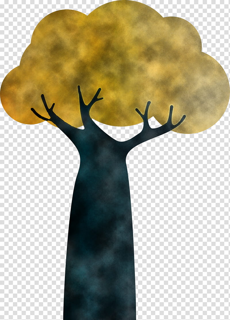 abstract art watercolor painting drawing painting line art, Abstract Tree, Cartoon Tree, Silhouette transparent background PNG clipart