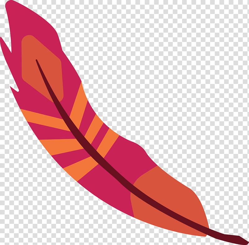 Feather, Cartoon Feather, Watercolor Feather, Vintage Feather, Line, Meter, Orange Sa transparent background PNG clipart