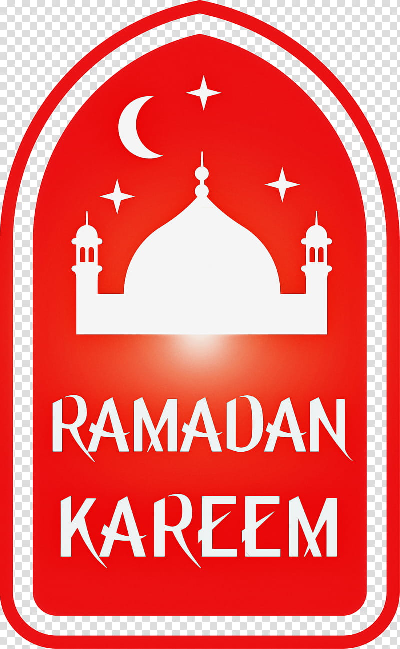 Ramadan Kareem Ramadan Mubarak, Red, Line, Label, Logo, Signage transparent background PNG clipart