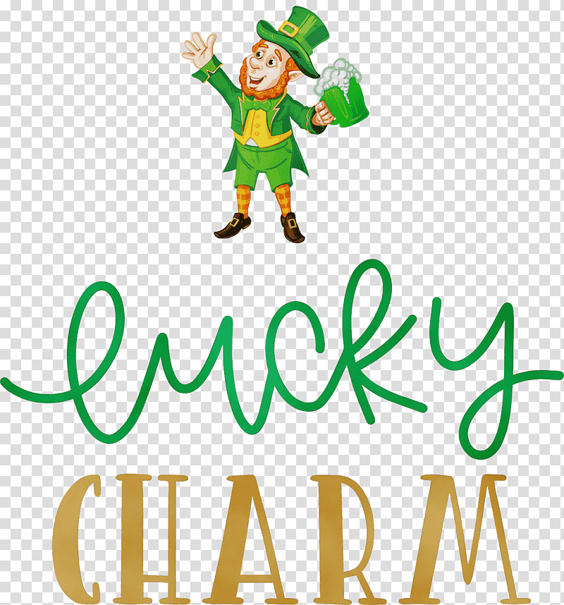 Christmas Day, Lucky Charm, Saint Patrick, Patricks Day, Watercolor, Paint, Wet Ink transparent background PNG clipart