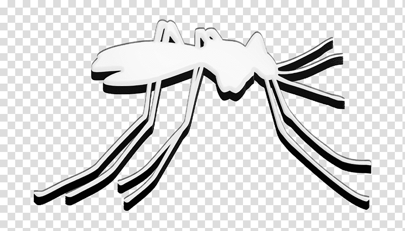 animals icon Mosquito insect side view icon Animal Kingdom icon, Mosquito Icon, Line Art, Black And White
, Symbol, Jewellery transparent background PNG clipart