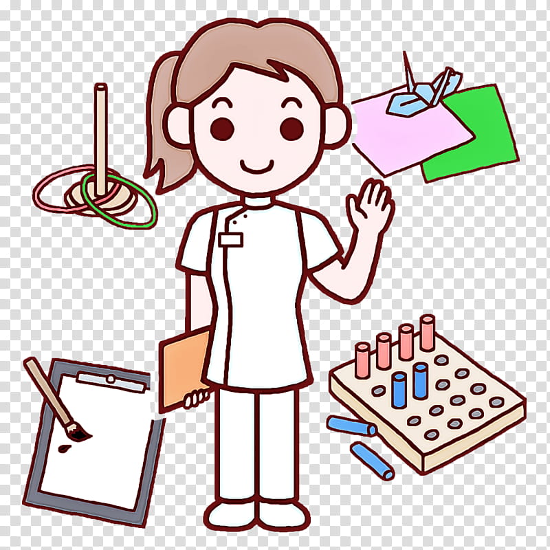 nursing care nurse, Cartoon, Drawing, Line Art, Painting, Silhouette, Animation, Traditionally Animated Film transparent background PNG clipart