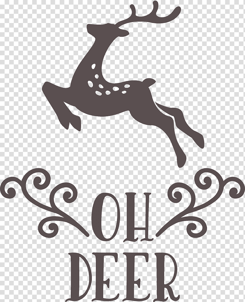 OH Deer Rudolph Christmas, Christmas , Reindeer, Christmas Archives, Black And White M, Antler, Meter transparent background PNG clipart