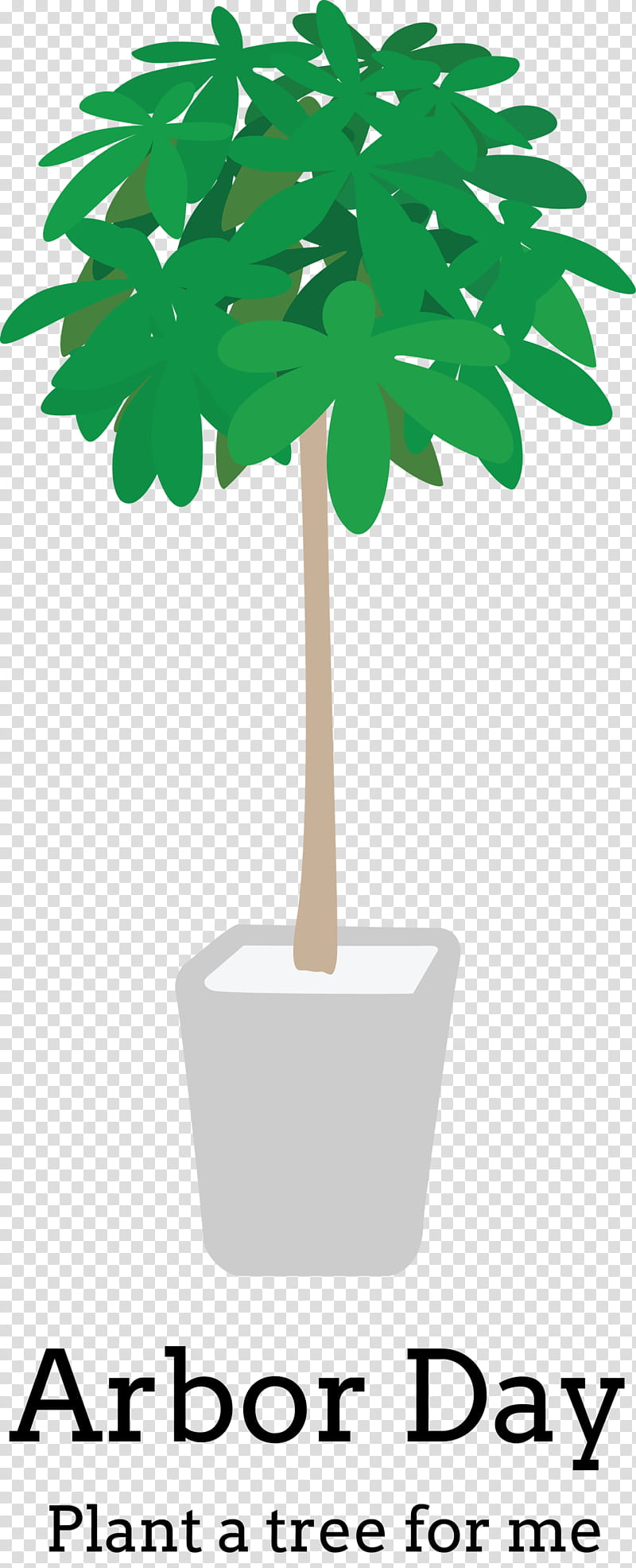 Arbor Day Green Earth Earth Day, Tree, Flowerpot, Leaf, Plant, Woody Plant, Palm Tree, Houseplant transparent background PNG clipart