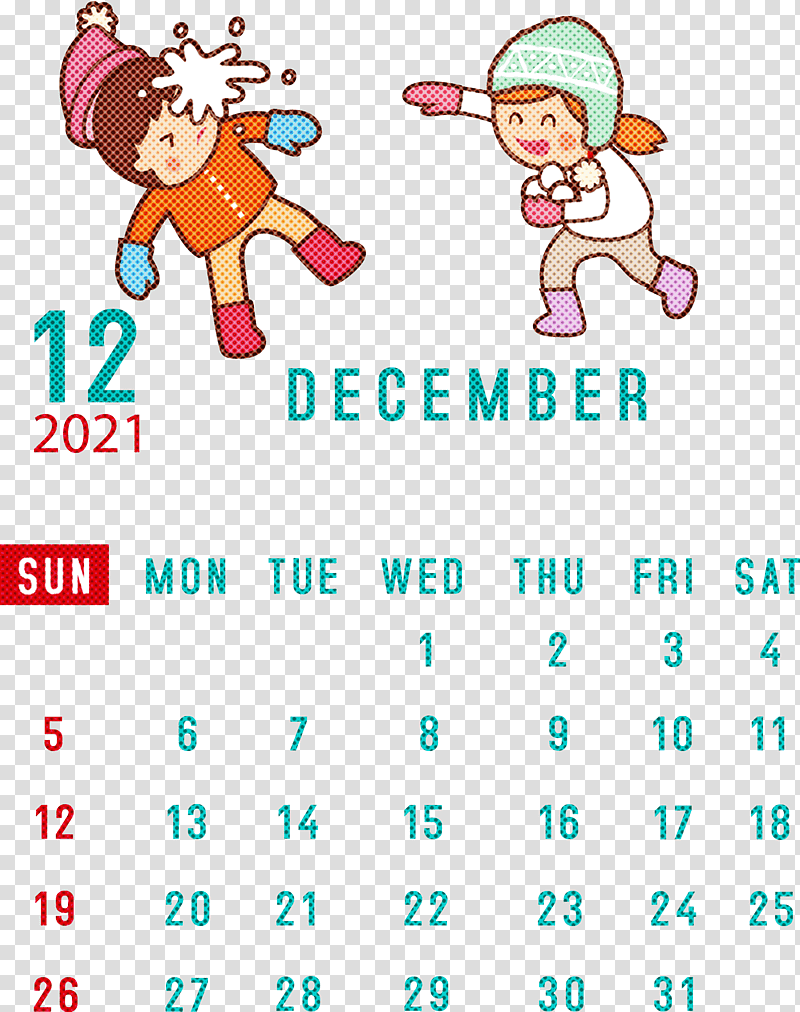 December 2021 Printable Calendar December 2021 Calendar, January Calendar, Calendar System, Gregorian Calendar, Month, Calendar Year, Lunar Calendar transparent background PNG clipart