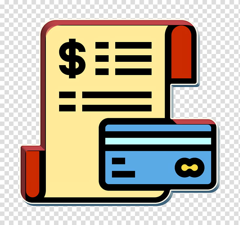 Payment icon Bill icon Invoice icon, Line transparent background PNG clipart