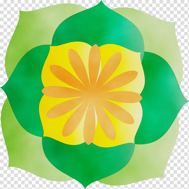 petal green symmetry flower plants, Watercolor, Paint, Wet Ink, Biology, Science transparent background PNG clipart